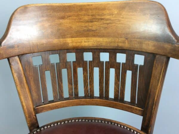 Desk Chair by Otto Wagner desk chair Antique Chairs 6
