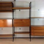 Ladderax 3 Bay Modular Lounge Unit by Staples ladderax Antique Furniture
