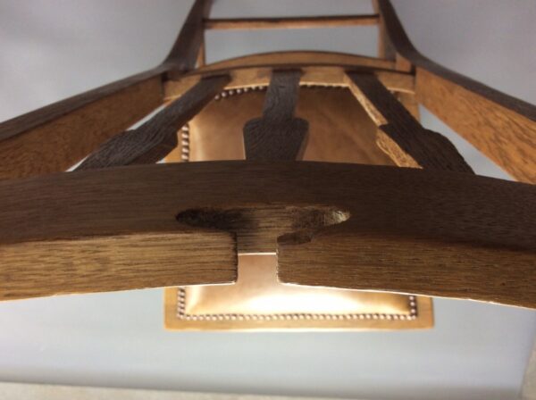 Set of Six Arts & Crafts Dining Chairs - Image 4