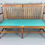 Arts & Crafts Oak Settle Arts and Crafts Antique Benches