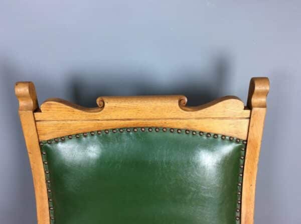 Arts & Crafts Oak Rocking Chair - Image 2