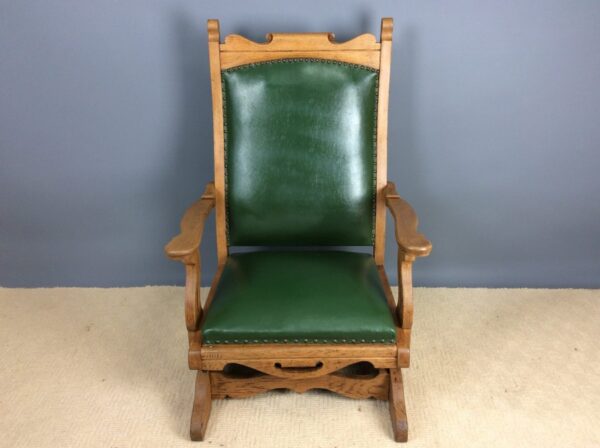 Arts & Crafts Oak Rocking Chair