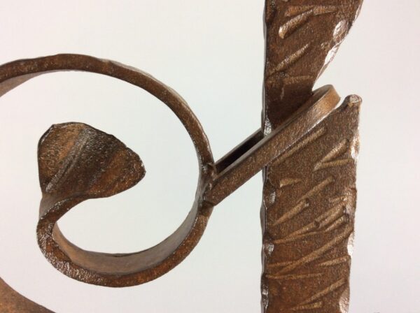 Wrought Iron Arts & Crafts Floor Lamp - Image 10