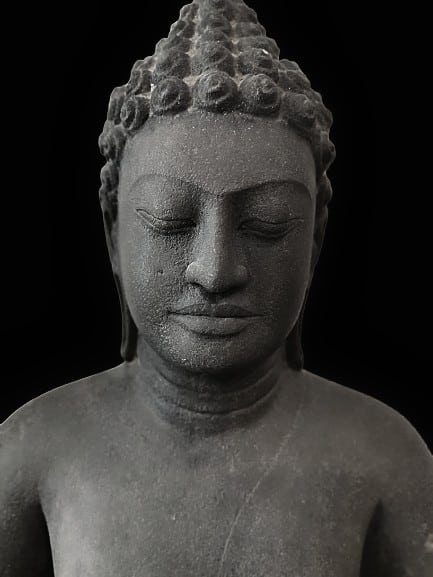 Greystone Teaching Buddha Antique Antiquities 5