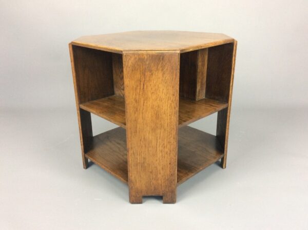 Heals Oak Book Table Antique Furniture 9