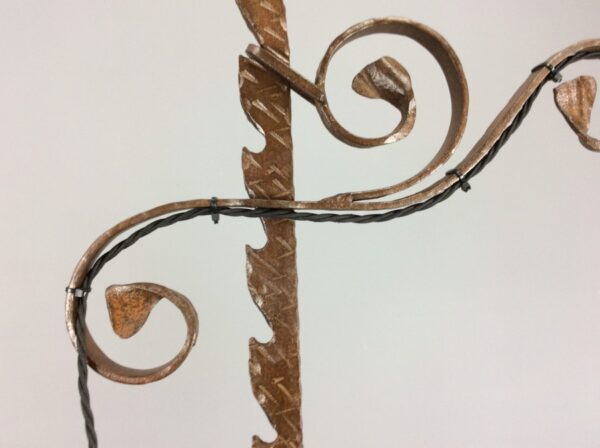 Wrought Iron Arts & Crafts Floor Lamp - Image 5