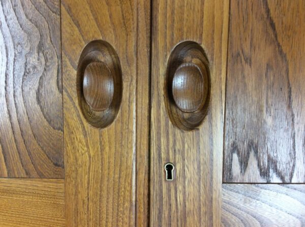 Ercol Windsor "Golden Dawn" Elm Double Wardrobe - Image 2