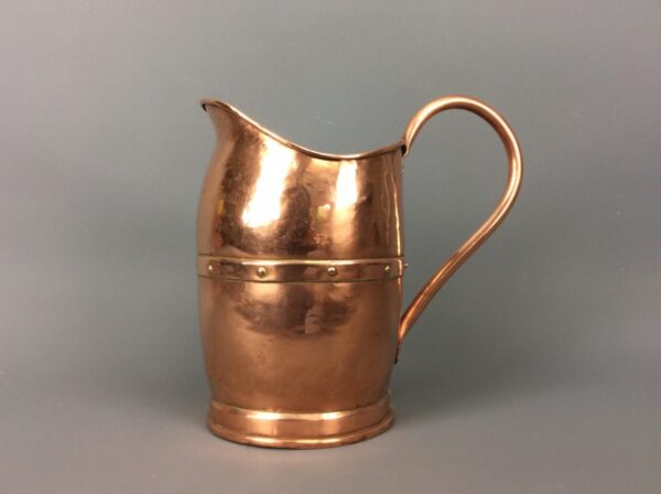 Arts & Crafts Riveted Jug - Image 2