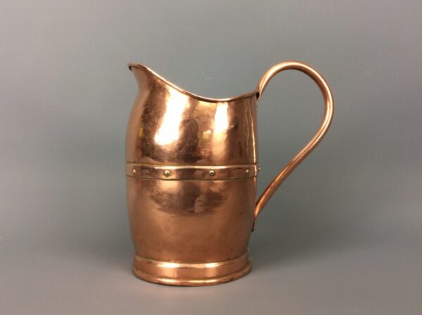 Arts & Crafts Riveted Jug Arts and Crafts Antique Metals 4