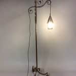 Wrought Iron Arts & Crafts Floor Lamp Arts and Crafts Antique Lighting