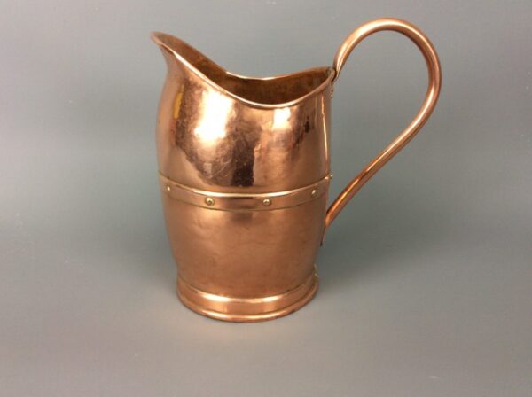 Arts & Crafts Riveted Jug Arts and Crafts Antique Metals 3