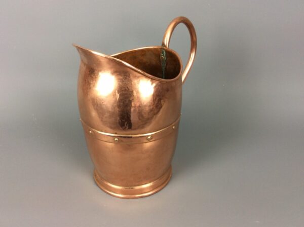 Arts & Crafts Riveted Jug Arts and Crafts Antique Metals 5