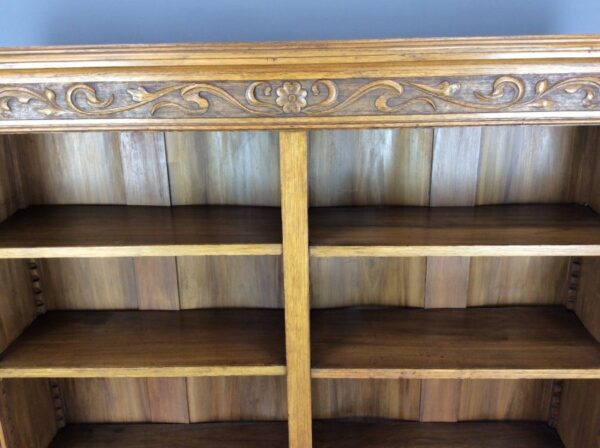 Arts & Crafts/Art Nouveau Open Bookcase Art Nouveau, Antique Bookcases 5