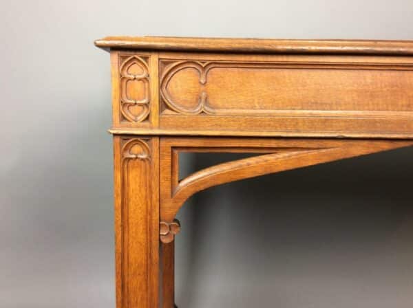 Gothic Revival Console Table console table Antique Furniture 6