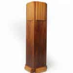 Art Deco Walnut Column c1925 column Vintage