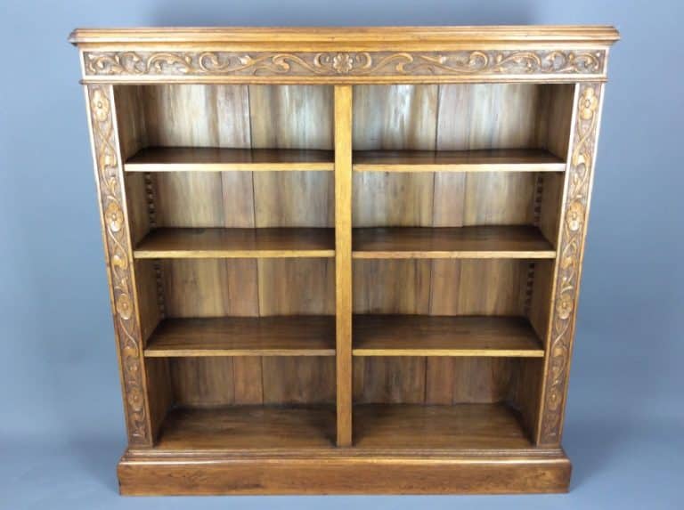Arts & Crafts/Art Nouveau Open Bookcase
