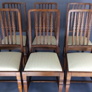 Shapland & Petter Arts and Crafts Dining Chairs Arts and Crafts Antique Chairs