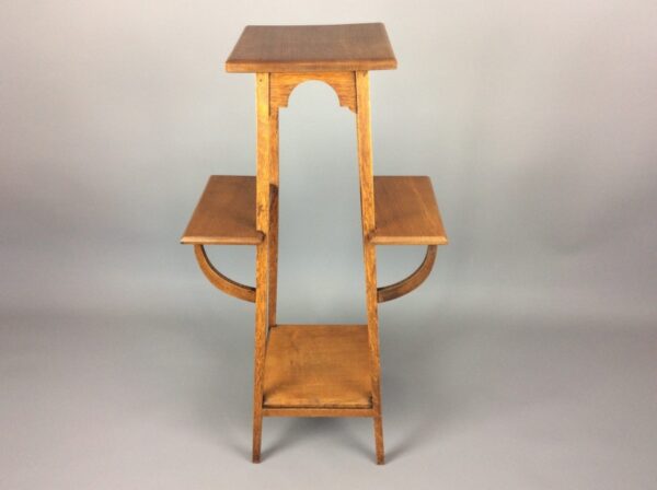 Arts & Crafts Plant Stand - Image 2