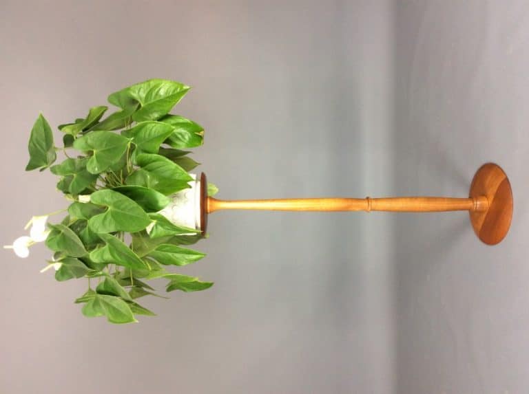 Mid Century Pedestal Torchere Plant Stand