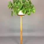 Mid Century Pedestal Torchere Plant Stand mid century Antique Furniture