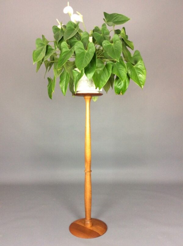 Mid Century Pedestal Torchere Plant Stand