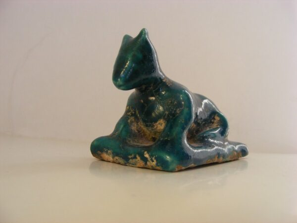 SOLD: Rare & Stunning Ancient Persian Bath Scrubber Kashan fritware - Image 2