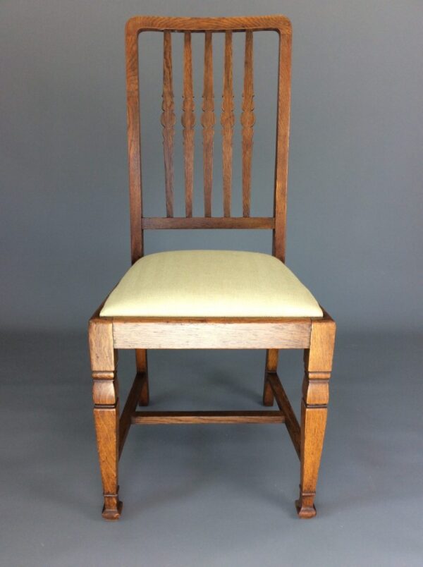 Shapland & Petter Arts and Crafts Dining Chairs Arts and Crafts Antique Chairs 4