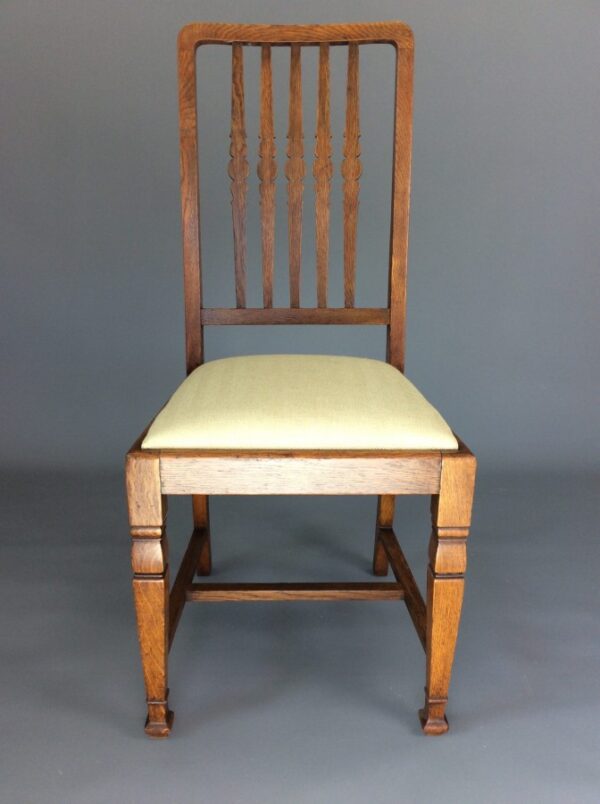 Shapland & Petter Arts and Crafts Dining Chairs - Image 2