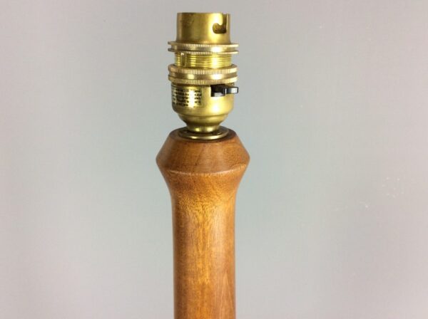 Mid Century Teak Lamp - Image 3