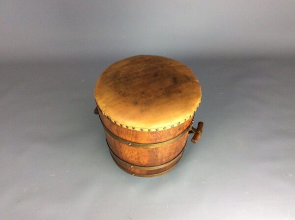 R A Lister Coal Bucket & Seat Arts and Crafts Antique Furniture 12