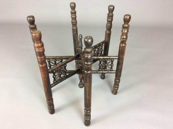 Arts & Crafts Mashrabiya Tray Table Arts and Crafts Antique Furniture 9