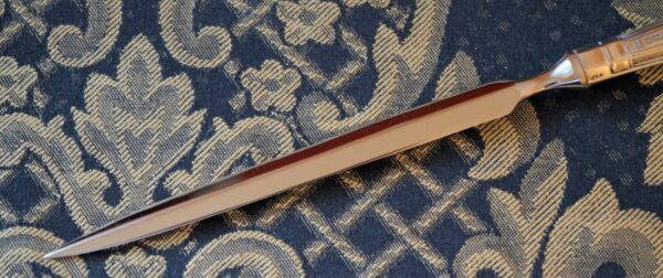 A Circa:- 1982 Sheffield Kings Pattern Silver Handle Letter Opener - Original Box - Collectible / Knife / Knives / Ideal Gift - Image 6