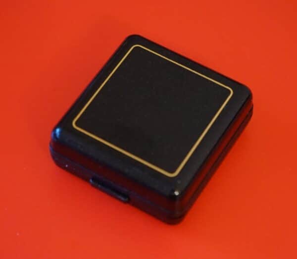 Art Deco 'Lambournes Birmingham Ltd' Gold Plated Engine Turned Cufflinks - Boxed - Image 5