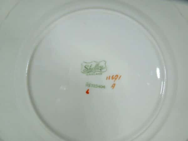 Art Deco Shelley Tea Plate Shelley Antique Ceramics 5