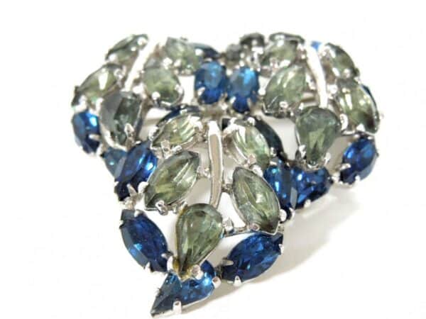 Christian Dior Brooch and Clip on Earrings by Mitchel Maer 1950's - Image 4