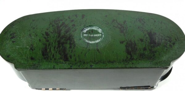 Green Art Deco Bakelite Box - Image 6