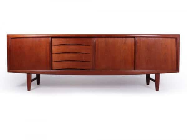Danish Mid Century Teak Sideboard by H P Hansen