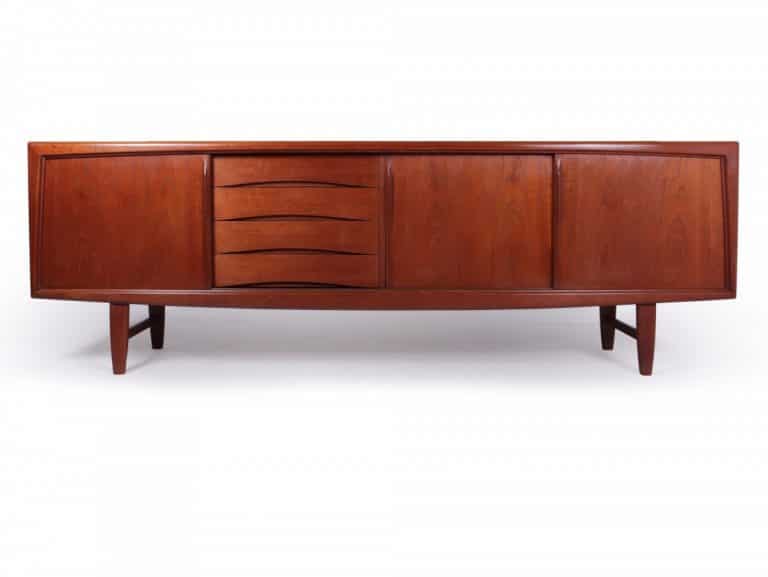 Danish Mid Century Teak Sideboard by H P Hansen Antique Sideboards Danish Mid Century Teak Sideboard by H P Hansen
