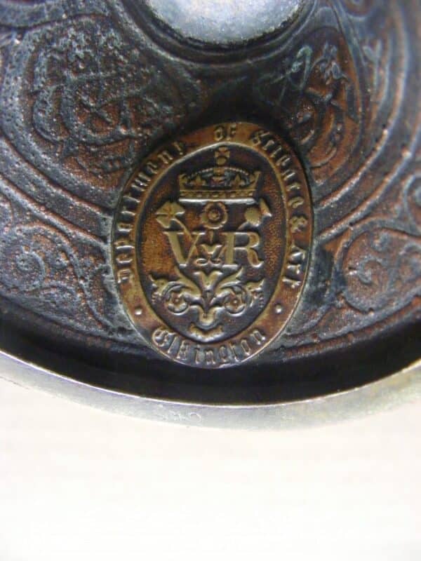 SOLD: UNIQUE Persian influence copper chalice Christopher Dresser Elkington & Co for Shah of Persia 1889 Copper Antique Metals 10