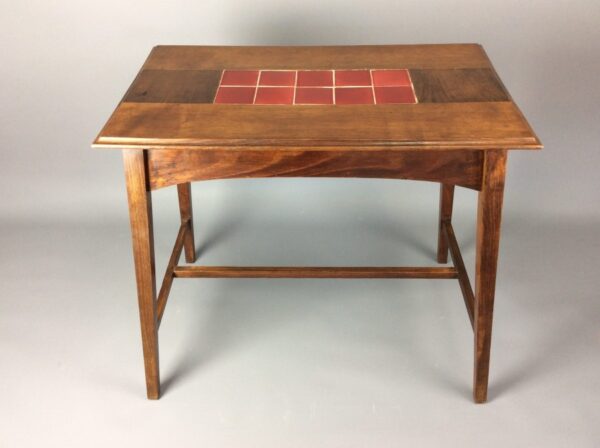 Arts & Crafts Tile Top Table Arts and Crafts Antique Furniture 3