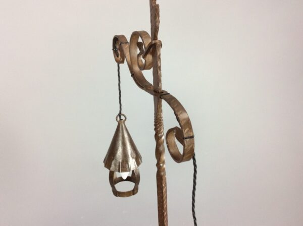 Wrought Iron Arts & Crafts Floor Lamp - Image 8