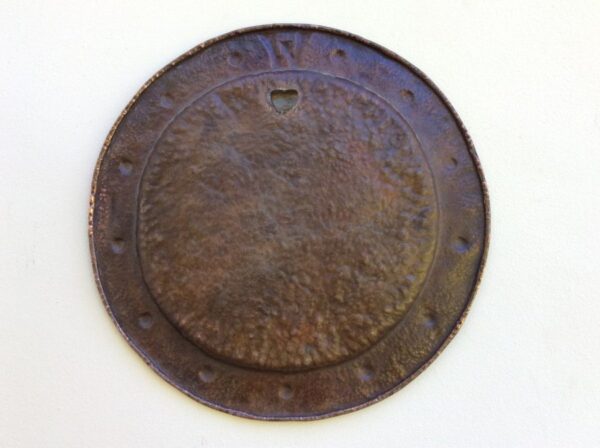 Arts & Crafts Copper Charger - Image 3