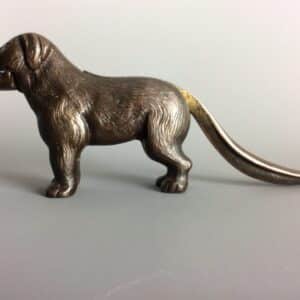 Linton Design “Dog Shaped Nutcracker” dog shaped nutcracker Antique Collectibles