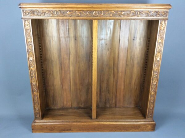 Arts & Crafts/Art Nouveau Open Bookcase Art Nouveau, Antique Bookcases 7