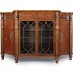 Fine Satinwood and Parcel Gilt Sideboard c1840 Antique Antique Cabinets