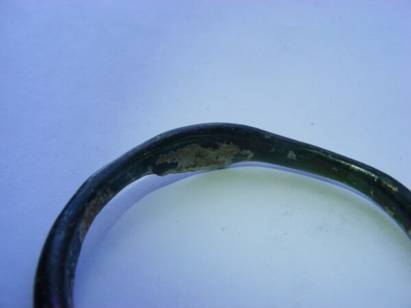 Ancient Islamic 1,000 year old child's glass bangle and ring set unusual and Rare - Image 3