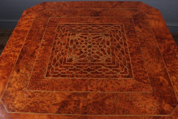 Art Deco Coffee Table in Burr Yew c1930 Antique Tables 9