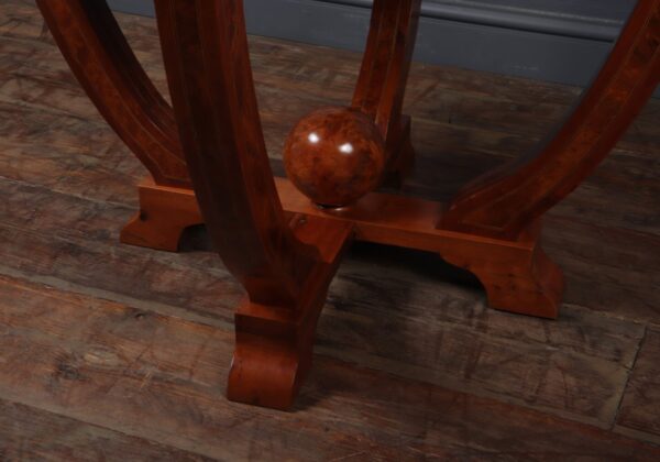 Art Deco Coffee Table in Burr Yew c1930 Antique Tables 4