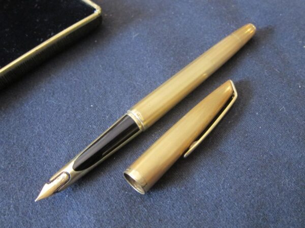 Vintage”Waterman’s C/F” 18ct Gold Nib Pen fountain pen Vintage 5