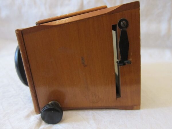 19th Century Fruitwood “Planox” Stereoscope fruitwood Scientific Antiques 6